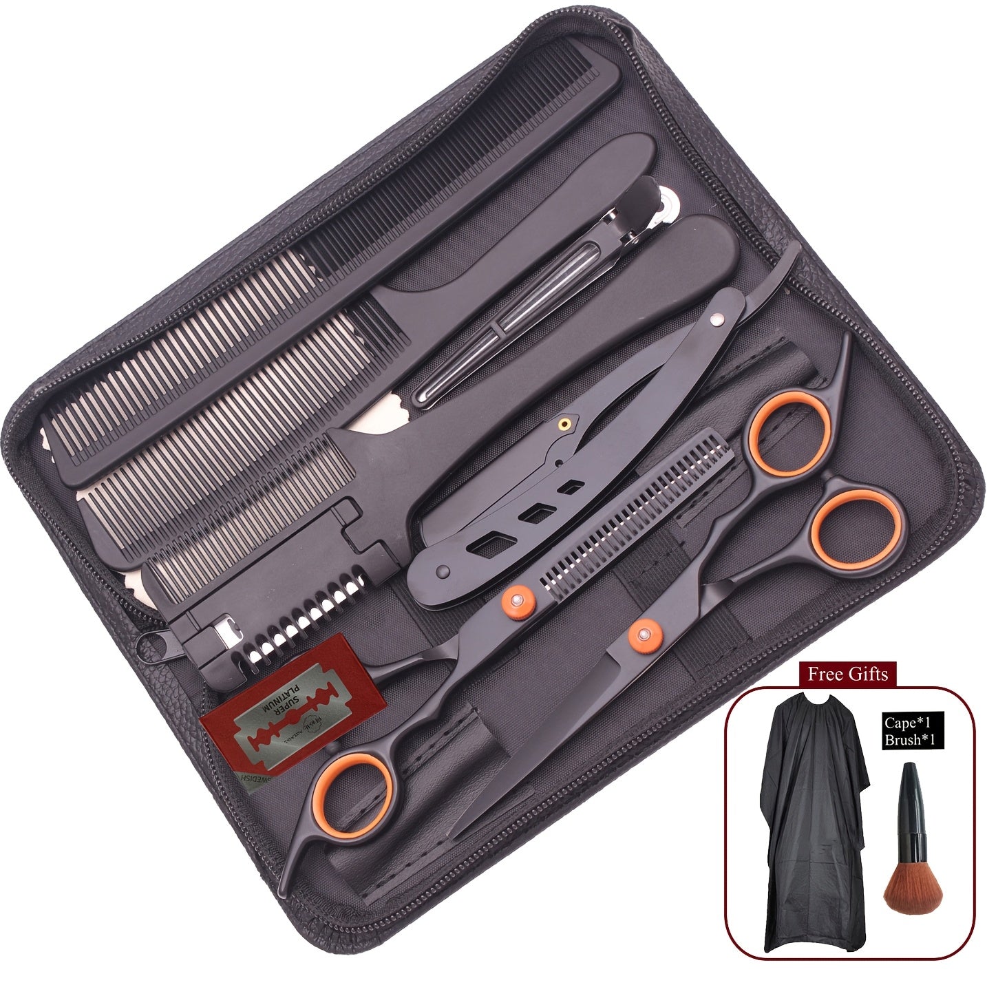 9pcs Professional Hair Scissors Set