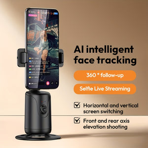 Mobile Cloud Stabilizer, Auto AI Tracking, Live Streaming Phone Holder