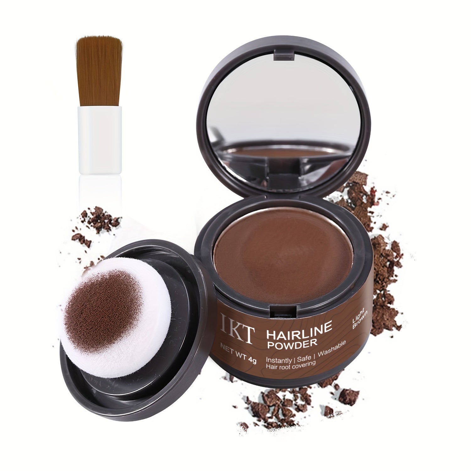 Hairline Concealer Powder - Instant Coverage, Natural Finish
