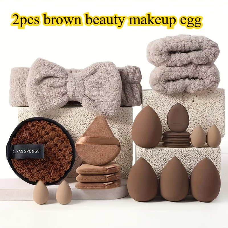 2-Pack Large Beauty Tool &amp; Makeup Kit | Complete Cleaning & Styling Tools Suitable for Normal Light Beige Types