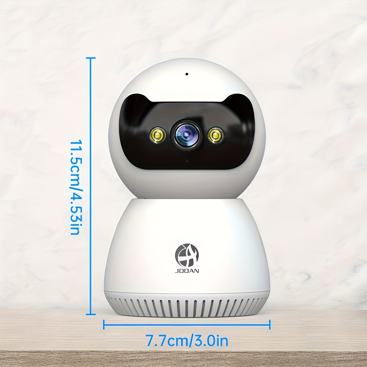 1080P Full HD Security Camera with Full-Color Night Vision, Two-Way Audio, Motion Detection, and Tracking Recording