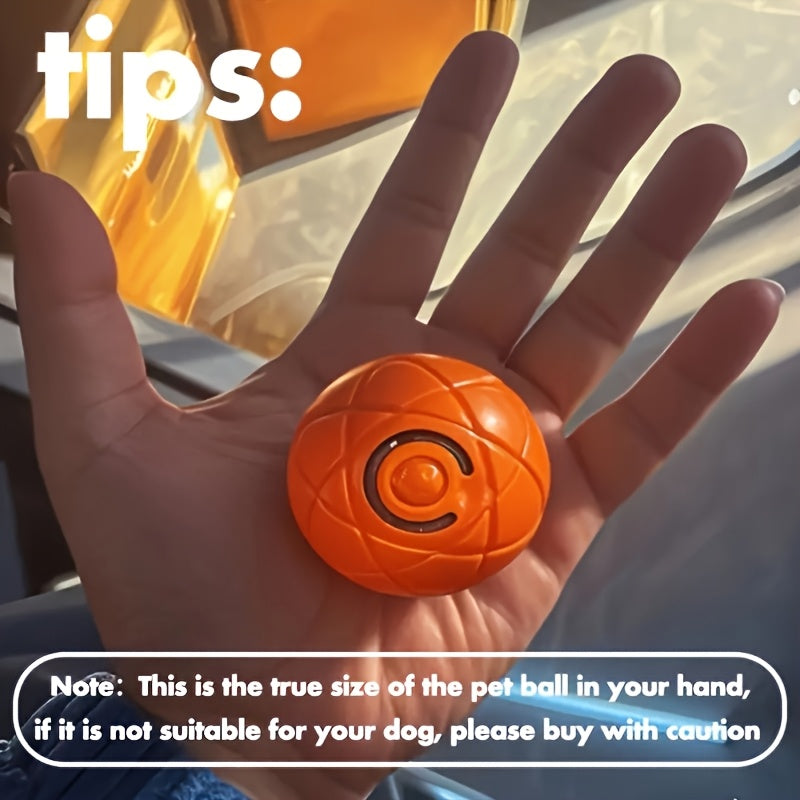 Interactive Bouncing Dog Toy Ball with Gravity-Activated Motion & Automatic Bouncing