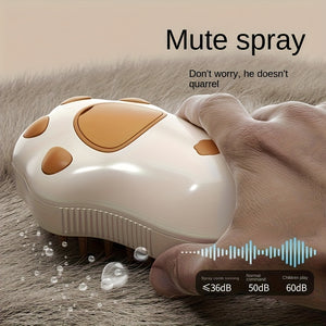 Cat Paw / Lemon Dual Options 3-in-1 Electric Pet Steam Brush