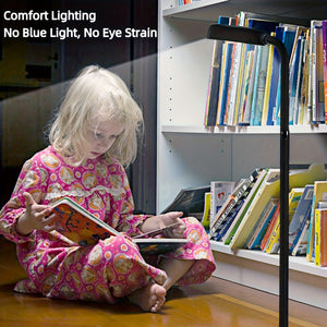 Wireless Floor Lamp, Portable Rechargeable Reading Light