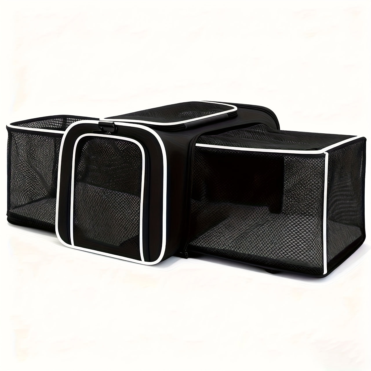 Portable Expandable Pet Carrier For Cats And Small Dogs