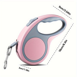 Retractable Leash for Dogs and Cats. Outdoor Anti-impulse Dog Walking Leash
