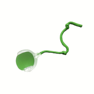 Red Interactive Spherical Pet Toy for Cats