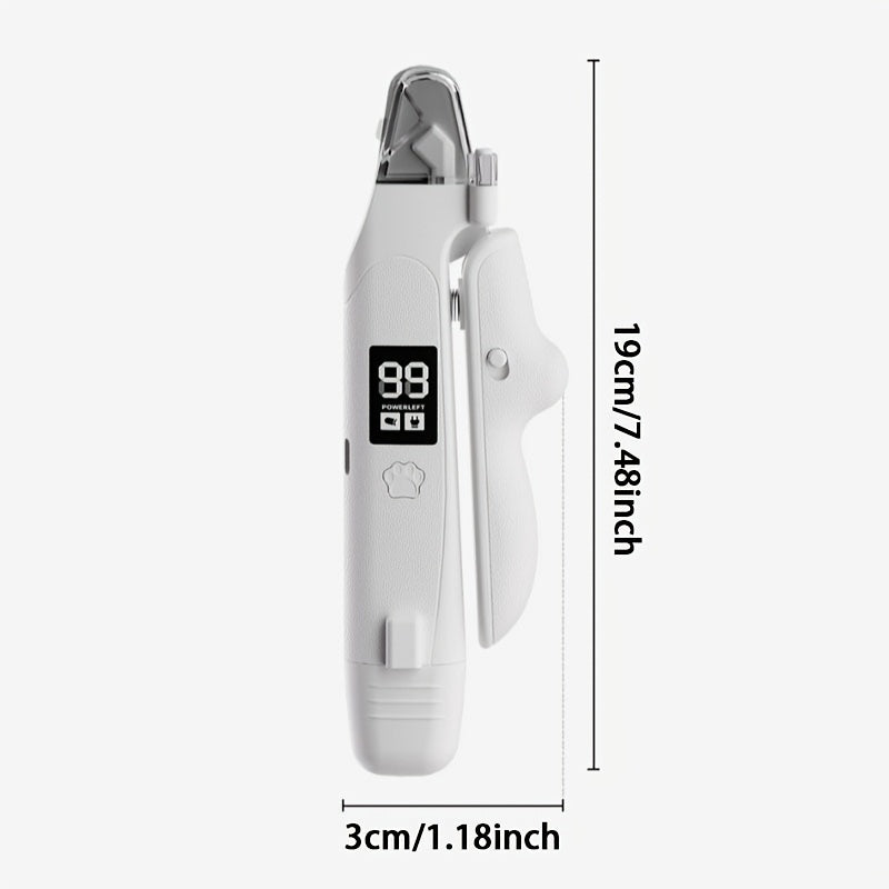 1 Pack VRAINITO Cat &amp; Dog Nail Clipper with Digital LCD Display