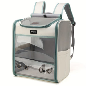 1pc Portable Pet Carrier, Lightweight And Foldable, Stylish And Breathable