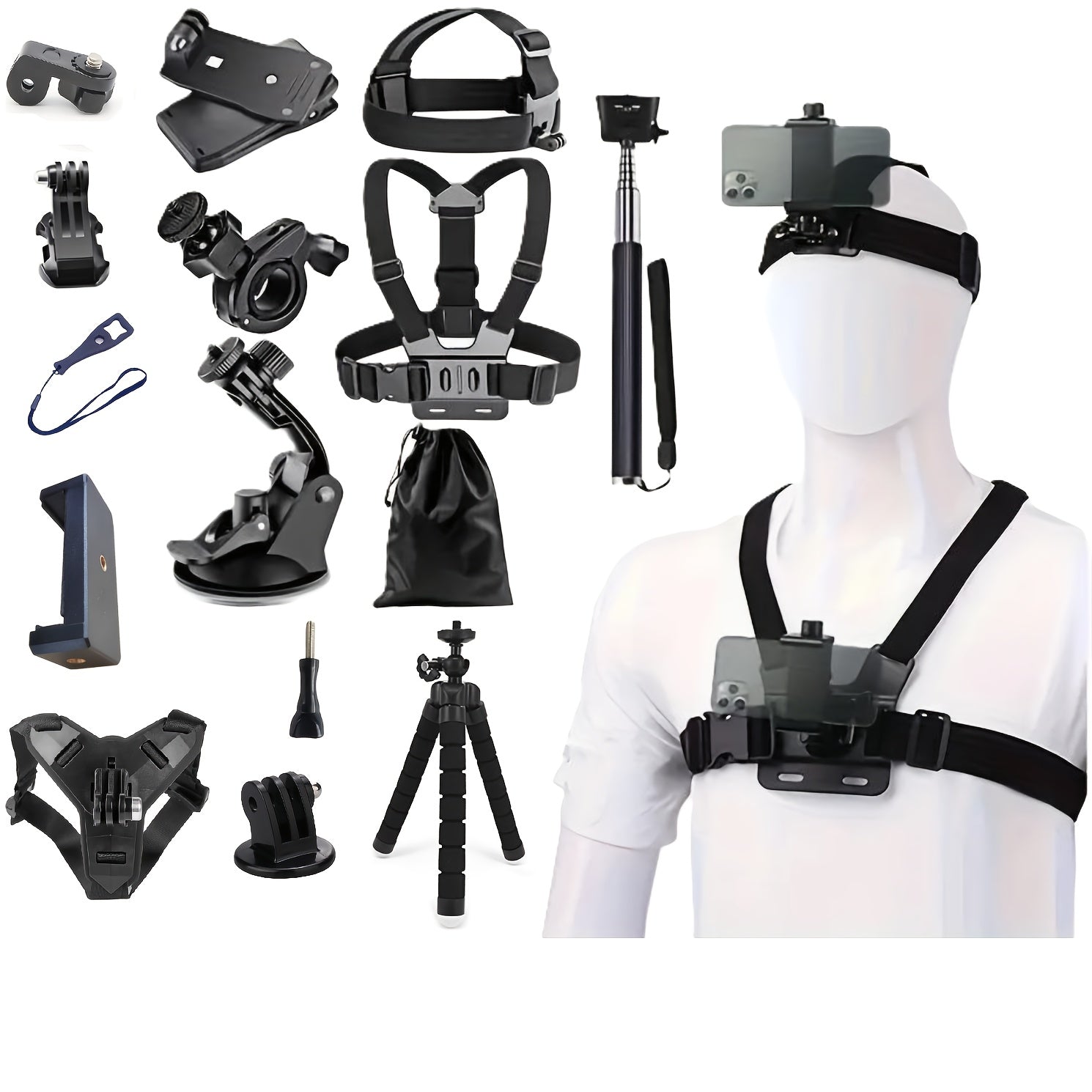 Adjustable Universal Phone Mount kit