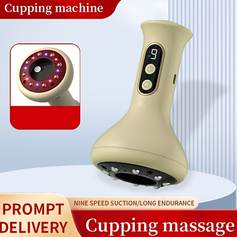 Electric Gua Sha Devices, Electric Massagers, And Smart Gua Sha Instruments Feature 9 Levels of Temperature Adjustment And 9 Modes