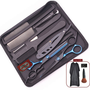 9pcs Professional Hair Scissors Set