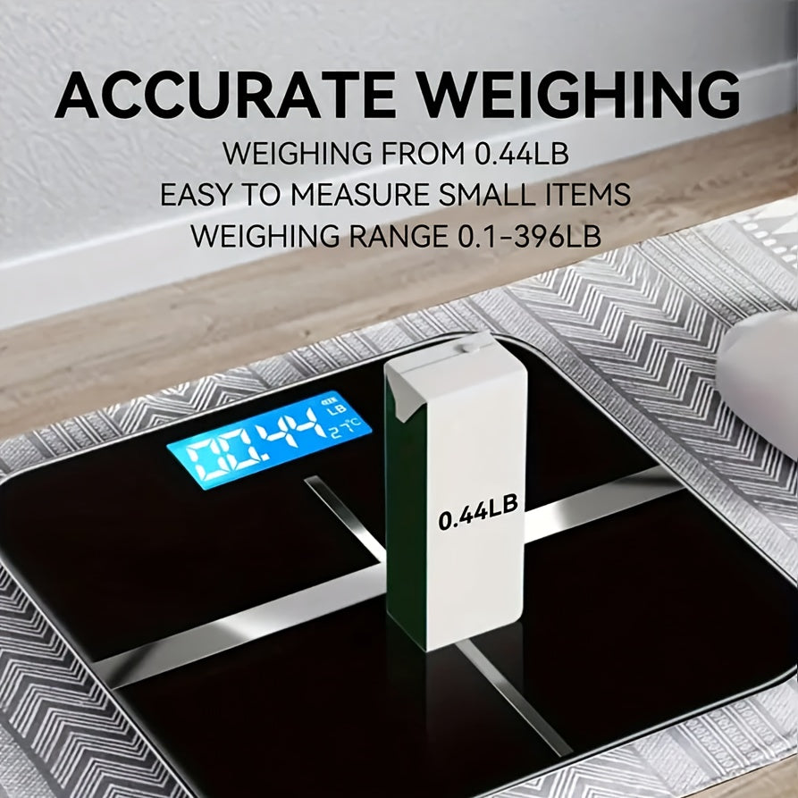 High Precision Digital Bathroom Scale | 396 Pound Capacity