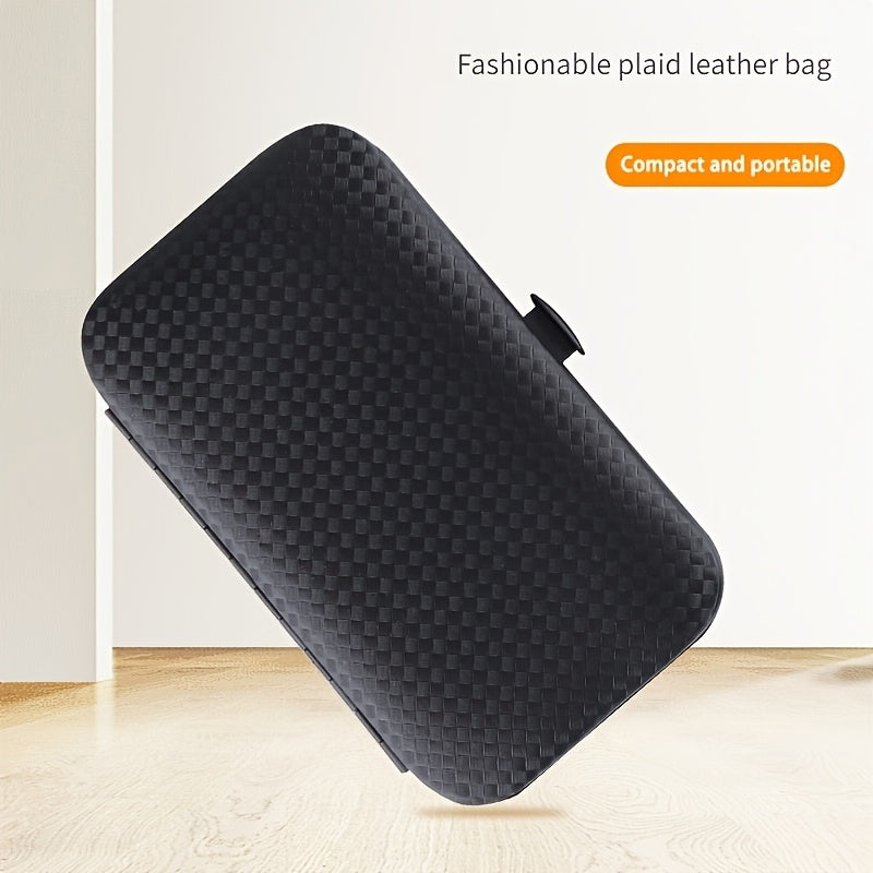 Black Nail Clipper Set, Stainless Steel Nail Scissors for Men