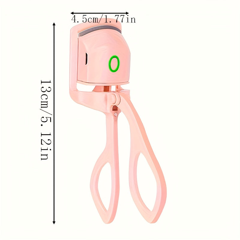 Two-Piece Women'S Beauty Set - Electric Eyebrow Trimmer + Electric Eyelash Curler - USB-C Charging with Accessories