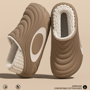 Women's & Men's Winter Slippers with EVA Sole & Plush Lining