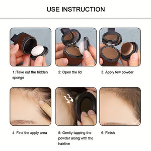 Hair Line Shade Powder Fill forehead hairline make-up powder