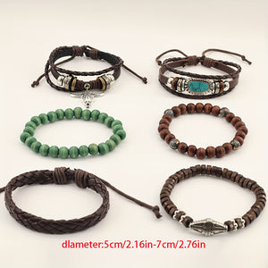 Set of 6 Stylish And Artistic Bracelets