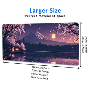 Large Extended Gaming Mouse Pad with Non-Slip Rubber Base