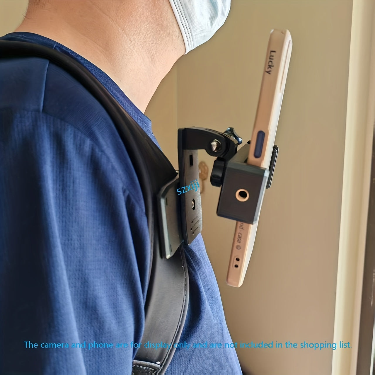 Adjustable Universal Phone Mount kit, Phone Holder for Hiking, driving, Dirt Biking, Kayaking, Fishing, Skateboarding